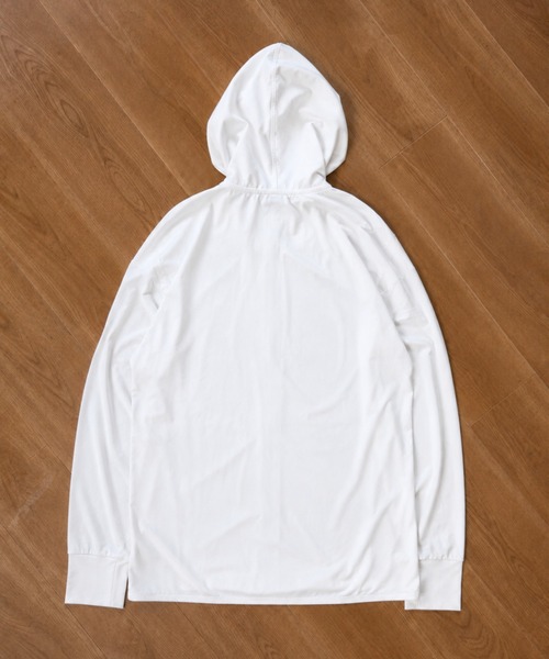 BROKEN BASE(ブロークンベース)の「BrokenBase running core / Active Zip Hood(パーカー・メンズ・ネイビー/グリーン/ホワイト・SMALL/LARGE/MEDIUM)」の13枚目の写真