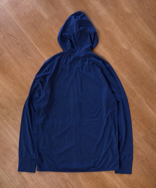BROKEN BASE(ブロークンベース)の「BrokenBase running core / Active Zip Hood(パーカー・メンズ・ネイビー/グリーン/ホワイト・SMALL/LARGE/MEDIUM)」の4枚目の写真