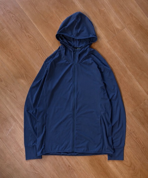 BROKEN BASE(ブロークンベース)の「BrokenBase running core / Active Zip Hood(パーカー・メンズ・ネイビー/グリーン/ホワイト・SMALL/LARGE/MEDIUM)」の14枚目の写真