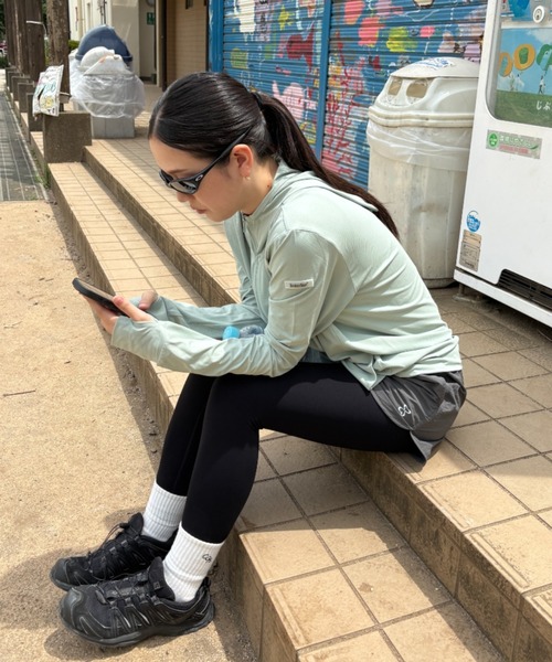 BROKEN BASE(ブロークンベース)の「BrokenBase running core / Active Zip Hood(パーカー・メンズ・ネイビー/グリーン/ホワイト・SMALL/LARGE/MEDIUM)」の18枚目の写真