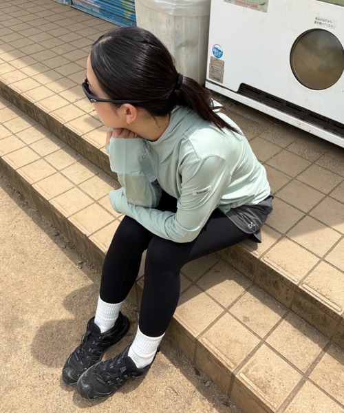 BROKEN BASE(ブロークンベース)の「BrokenBase running core / Active Zip Hood(パーカー・メンズ・ネイビー/グリーン/ホワイト・SMALL/LARGE/MEDIUM)」の21枚目の写真