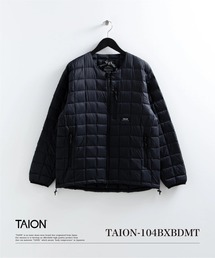 【TAION(タイオン)】〈ユニセックス〉マウンテン クルーネック ライトウェイト ダウンジャケット