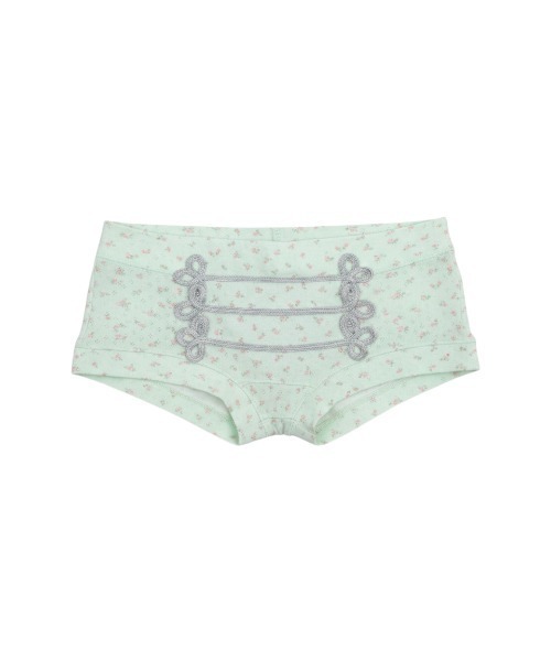 SCULPTOR(スカルプター)の「Napoleon Cottage Shorts(その他パンツ・レディース・ネイビー/ミント・MEDIUM/SMALL)」の1枚目の写真