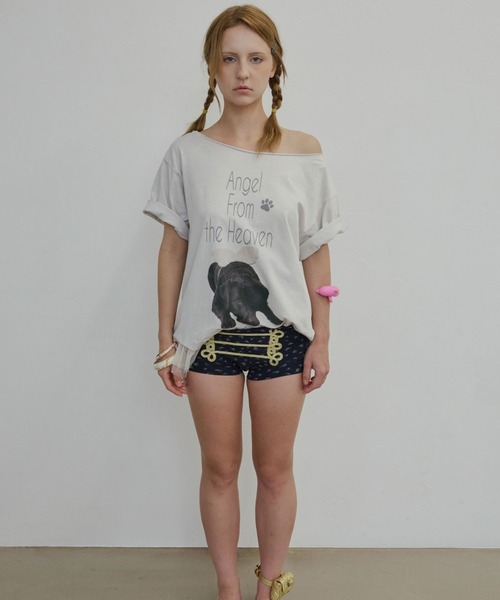 SCULPTOR(スカルプター)の「Napoleon Cottage Shorts(その他パンツ・レディース・ネイビー/ミント・MEDIUM/SMALL)」の7枚目の写真