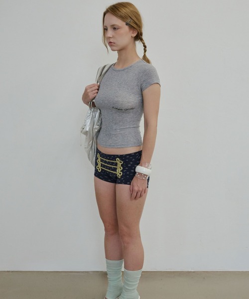 SCULPTOR(スカルプター)の「Napoleon Cottage Shorts(その他パンツ・レディース・ネイビー/ミント・MEDIUM/SMALL)」の9枚目の写真