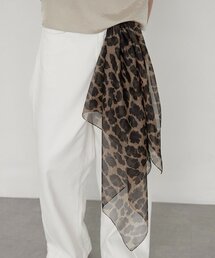 manipuri フルーツ柄シルクスカーフ（バンダナ/スカーフ）｜manipuri