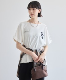 33℃ 接触冷感 ドロップTTロゴTシャツ