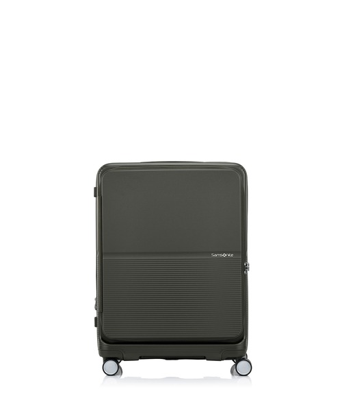 Samsonite（サムソナイト）の「サムソナイト FLATFORM スピナー 66/24 エキスパンダー FT ダーク モス（スーツケース/キャリーバッグ・メンズ・グレー系・M）」の3枚目の写真