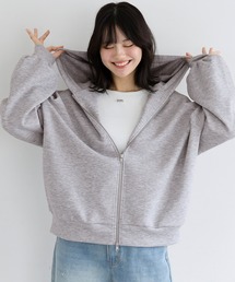 ユース ソフトスウェットダブルジップパーカー