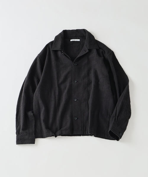 JOURNAL STANDARD(ジャーナルスタンダード)の「ラフネス ライト ワーク チェック CPO シャツ(シャツ/ブラウス・メンズ・ライトブルー/ブラック/マスタード/ホワイト系その他/ブラック系その他・MEDIUM/LARGE)」の3枚目の写真