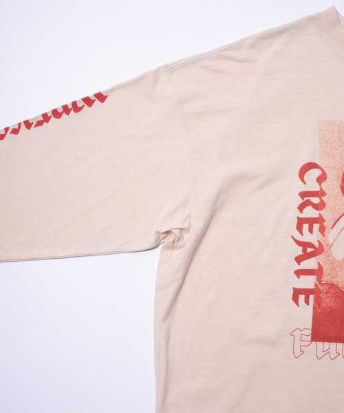 F/CE. (エフシーイー)の「F/CE. RE AIKAWA LONG SLEEVE TYPE-A / エフシーイー リ アイカワ ロングスリーブ TYPE-A(Tシャツ/カットソー・メンズ・ピンク/チャコール/ホワイト・LARGE/SMALL/MEDIUM/X-LARGE)」の9枚目の写真