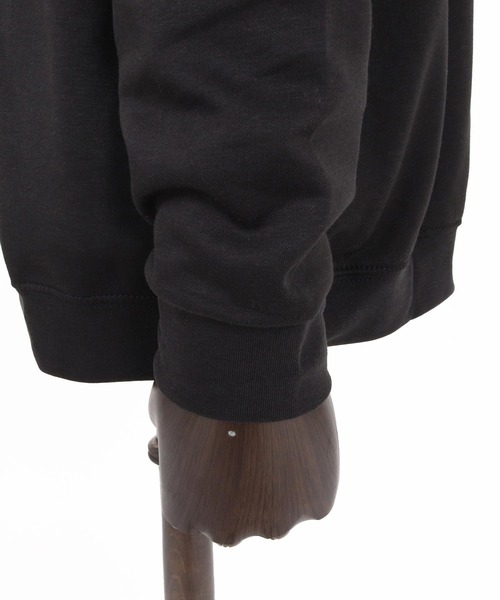CAMBIO(カンビオ)の「mlt5816-スムース裏起毛ロンT(HLCM0292)(Tシャツ/カットソー・メンズ・ブラック/オフホワイト/グレイッシュベージュ・S/M/L)」の9枚目の写真