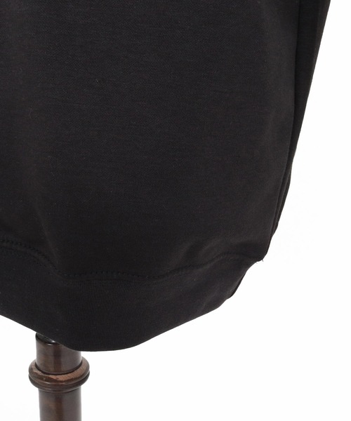 CAMBIO(カンビオ)の「mlt5816-スムース裏起毛ロンT(HLCM0292)(Tシャツ/カットソー・メンズ・ブラック/オフホワイト/グレイッシュベージュ・S/M/L)」の11枚目の写真
