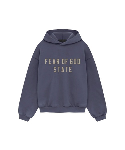Fear of God ESSENTIALS — флис‑худи Heavy Fleece Hoodie MARINE 192HO244814F (Fear of God ESSENTIALS)
