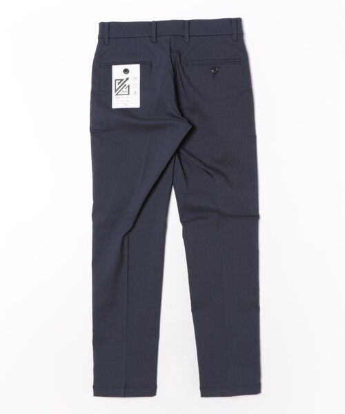 TAKA-Q(タカキュー)の「パンツ メンズ ストレッチ スリム トラウザー テーパード ソラーロ クロスストレッチ(チノパンツ・メンズ・ネイビー/ライトグレー・S/LARGE/2S/MEDIUM/X-LARGE/3L)」の3枚目の写真