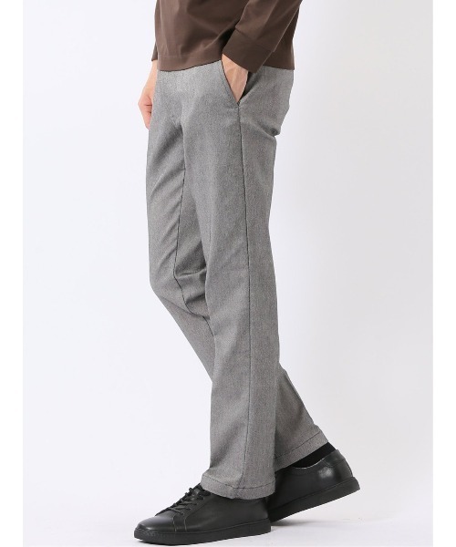 TAKA-Q(タカキュー)の「パンツ メンズ ストレッチ スリム トラウザー テーパード ソラーロ クロスストレッチ(チノパンツ・メンズ・ネイビー/ライトグレー・S/LARGE/2S/MEDIUM/X-LARGE/3L)」の4枚目の写真