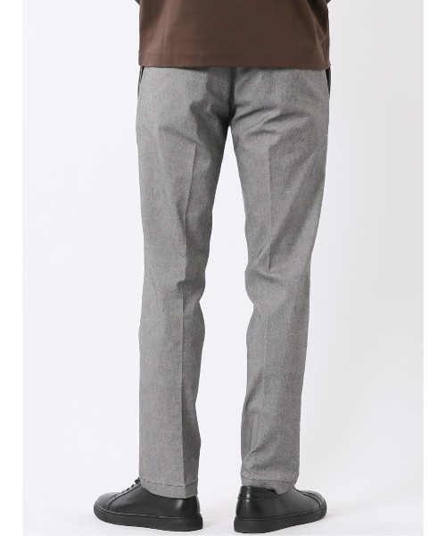 TAKA-Q(タカキュー)の「パンツ メンズ ストレッチ スリム トラウザー テーパード ソラーロ クロスストレッチ(チノパンツ・メンズ・ネイビー/ライトグレー・S/LARGE/2S/MEDIUM/X-LARGE/3L)」の5枚目の写真