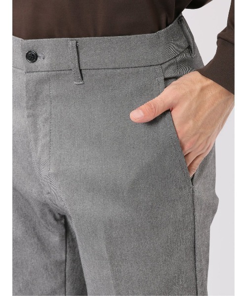 TAKA-Q(タカキュー)の「パンツ メンズ ストレッチ スリム トラウザー テーパード ソラーロ クロスストレッチ(チノパンツ・メンズ・ネイビー/ライトグレー・S/LARGE/2S/MEDIUM/X-LARGE/3L)」の11枚目の写真