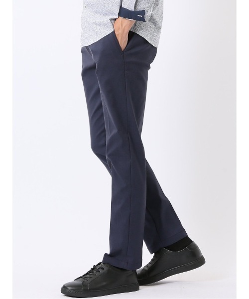 TAKA-Q(タカキュー)の「パンツ メンズ ストレッチ スリム トラウザー テーパード ソラーロ クロスストレッチ(チノパンツ・メンズ・ネイビー/ライトグレー・S/LARGE/2S/MEDIUM/X-LARGE/3L)」の14枚目の写真