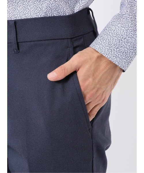 TAKA-Q(タカキュー)の「パンツ メンズ ストレッチ スリム トラウザー テーパード ソラーロ クロスストレッチ(チノパンツ・メンズ・ネイビー/ライトグレー・S/LARGE/2S/MEDIUM/X-LARGE/3L)」の21枚目の写真