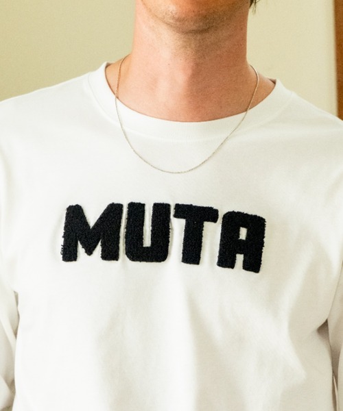 muta marine(ムータ・マリン)の「muta MARINE/ムータ マリン/別注Sagara MUTA LS TEE(Tシャツ/カットソー・メンズ・ホワイト/ブラック・LARGE/X-LARGE/MEDIUM)」の11枚目の写真
