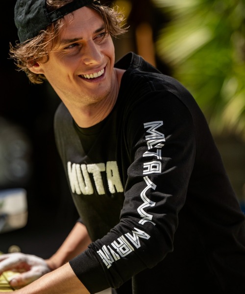 muta marine(ムータ・マリン)の「muta MARINE/ムータ マリン/別注Sagara MUTA LS TEE(Tシャツ/カットソー・メンズ・ホワイト/ブラック・LARGE/X-LARGE/MEDIUM)」の14枚目の写真