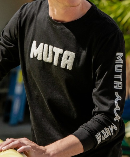 muta marine(ムータ・マリン)の「muta MARINE/ムータ マリン/別注Sagara MUTA LS TEE(Tシャツ/カットソー・メンズ・ホワイト/ブラック・LARGE/X-LARGE/MEDIUM)」の21枚目の写真