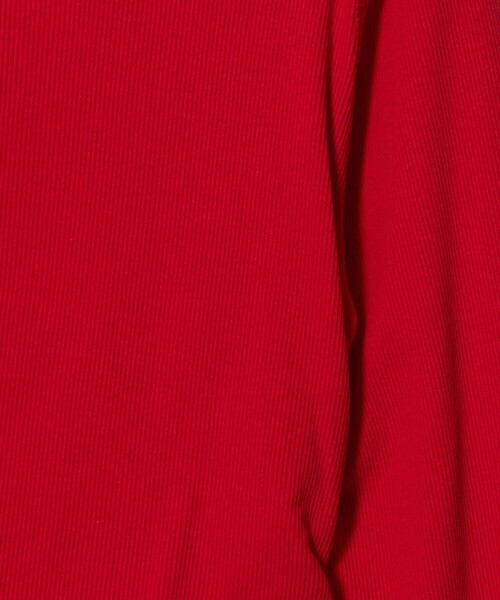 BEAUTY&YOUTH UNITED ARROWS(ビューティーアンドユースユナイテッドアローズ)の「コットン リブ ボタン ギャザー プルオーバー(Tシャツ/カットソー・レディース・オフホワイト/ブラック/レッド・FREE)」の17枚目の写真