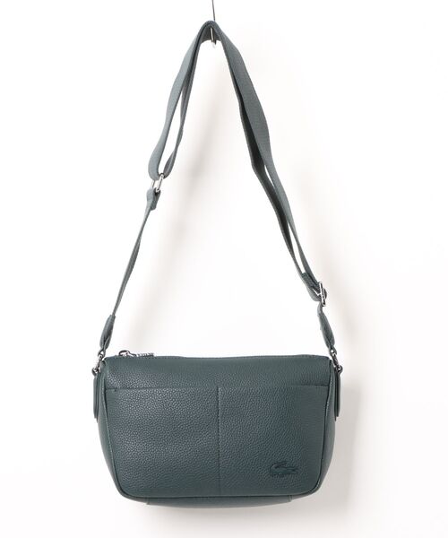 LACOSTE(ラコステ)の「《LACOSTE》MAGNUS REPORTER BAG(ボディバッグ/ウエストポーチ・メンズ・ブラック/ベージュ/グリーン・フリー)」の3枚目の写真