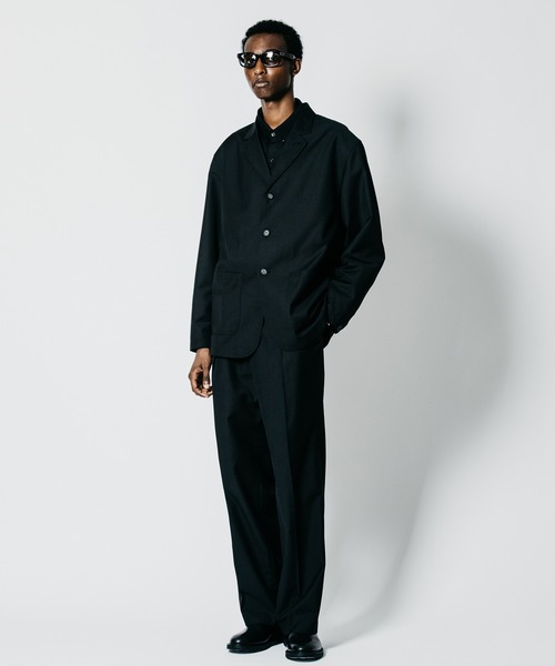CRIMIE(クライミー)の「SUITING WIDE LUXURY TROUSERS(スラックス・メンズ・ブラック/ブラウン・XXL/XL/L/M/S)」の3枚目の写真
