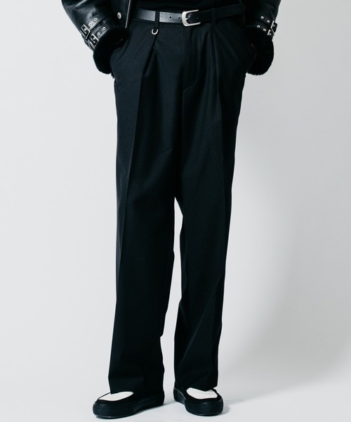 CRIMIE(クライミー)の「SUITING WIDE LUXURY TROUSERS(スラックス・メンズ・ブラック/ブラウン・XXL/XL/L/M/S)」の11枚目の写真
