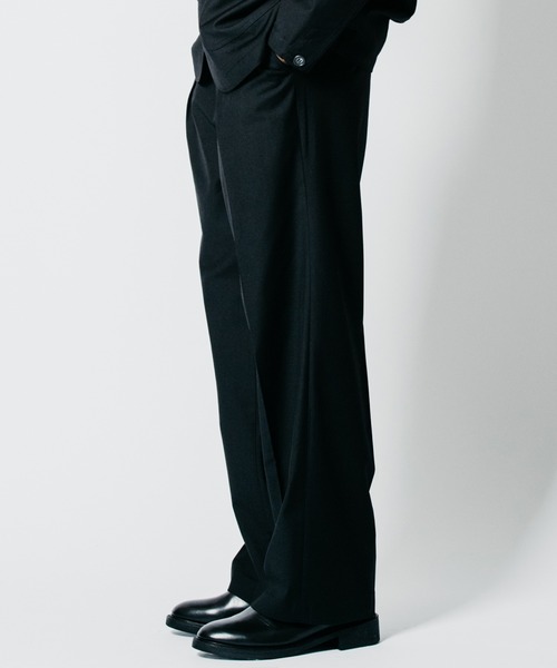 CRIMIE(クライミー)の「SUITING WIDE LUXURY TROUSERS(スラックス・メンズ・ブラック/ブラウン・XXL/XL/L/M/S)」の12枚目の写真