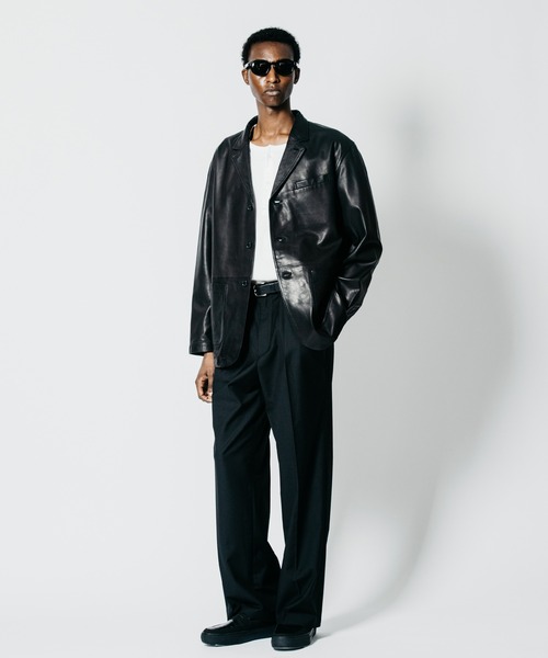 CRIMIE(クライミー)の「SUITING WIDE LUXURY TROUSERS(スラックス・メンズ・ブラック/ブラウン・XXL/XL/L/M/S)」の19枚目の写真