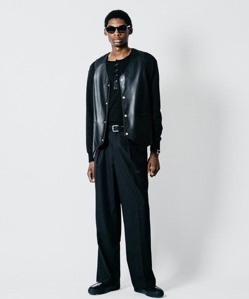 CRIMIE(クライミー)の「SUITING WIDE LUXURY TROUSERS(スラックス・メンズ・ブラック/ブラウン・XXL/XL/L/M/S)」の20枚目の写真