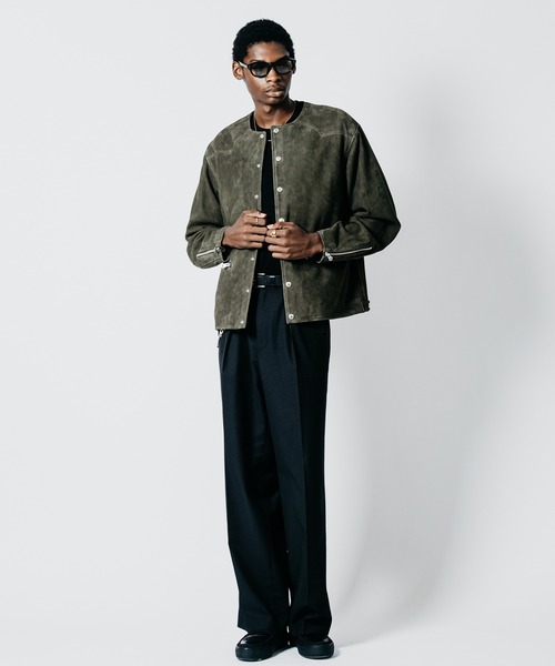 CRIMIE(クライミー)の「SUITING WIDE LUXURY TROUSERS(スラックス・メンズ・ブラック/ブラウン・XXL/XL/L/M/S)」の21枚目の写真