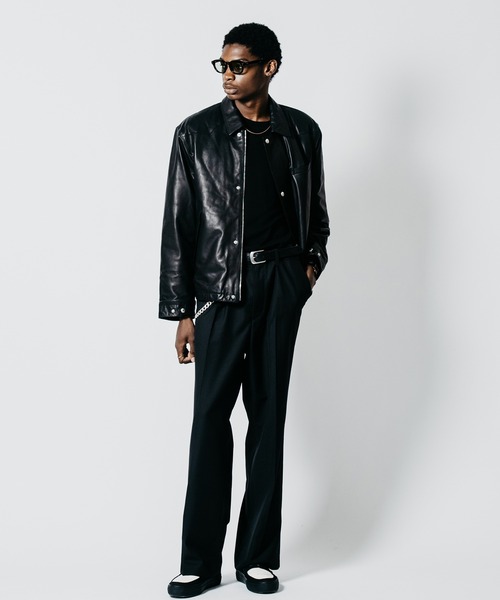 CRIMIE(クライミー)の「SUITING WIDE LUXURY TROUSERS(スラックス・メンズ・ブラック/ブラウン・XXL/XL/L/M/S)」の22枚目の写真