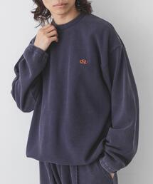 ヴィンテージライクワッフルロングTシャツ