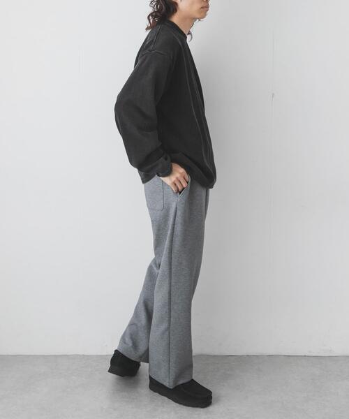 URBAN RESEARCH Sonny Label（アーバンリサーチサニーレーベル）の「ヴィンテージライクワッフルロングTシャツ（Tシャツ/カットソー・メンズ・ブラック/ネイビー・MEDIUM/LARGE）」の12枚目の写真