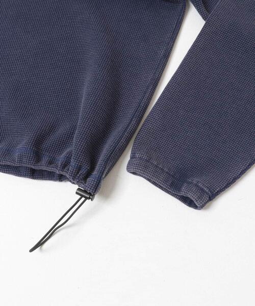 URBAN RESEARCH Sonny Label（アーバンリサーチサニーレーベル）の「ヴィンテージライクワッフルロングTシャツ（Tシャツ/カットソー・メンズ・ブラック/ネイビー・MEDIUM/LARGE）」の19枚目の写真