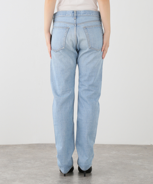 EDIT. FOR LULU(エディットフォールル)の「【Kiwanda Kiwanda/ キワンダキワンダ】 LoveEmbroideryDenim Red(デニムパンツ・レディース・ブルー系その他・30cm)」の4枚目の写真