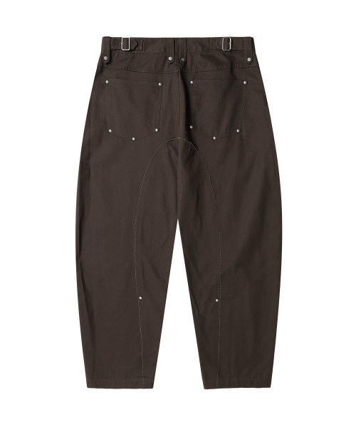 THEVINYLHOUSE(ザバイニルハウス)の「CURVED STUD PANTS BROWN(その他パンツ・レディース・その他・SMALL/MEDIUM/LARGE)」の10枚目の写真