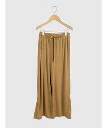Lace line velour pants