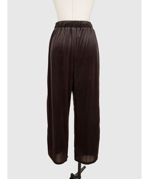 FIKA.（フィーカ）の「Lace line velour pants（その他パンツ・レディース・キャメル/ブラウン・MEDIUM）」の5枚目の写真