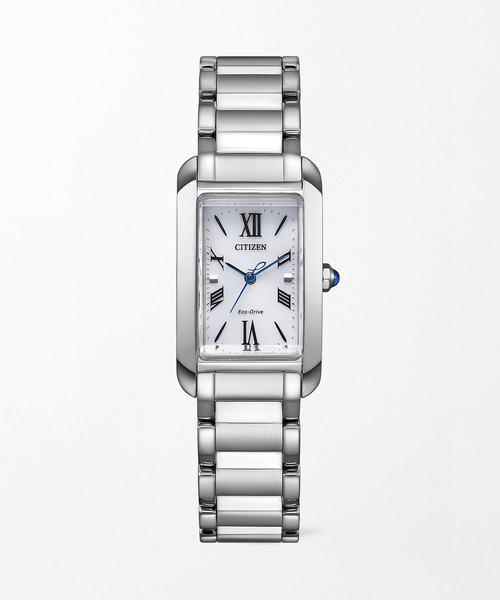 CITIZEN(シチズン)の「CITIZEN L SQUARE Collection EW5620-55A Silver(アナログ腕時計・レディース・シルバー・FREE)」の1枚目の写真
