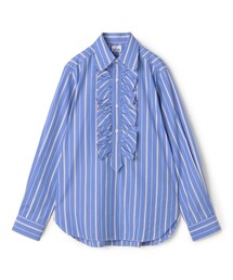 セール】MERYLL ROGGE COMBO SHIRT コットン コンビシャツ（シャツ