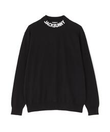 Jack Bunny!!（ジャックバニー）の「カシミヤタッチモックネックニットプルオーバー (MENS)（Tシャツ/カットソー）」