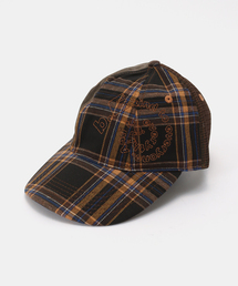 b.Eautiful（ビューティフル）の「【b.Eautiful/ビューティフル】 B-Turn Low Profile Hat(BROWN PLAID)（キャップ）」