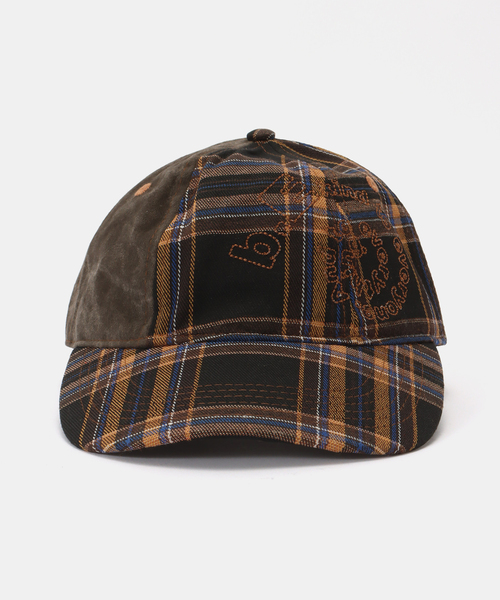 b.Eautiful/ビューティフル】 B-Turn Low Profile Hat(BROWN PLAID
