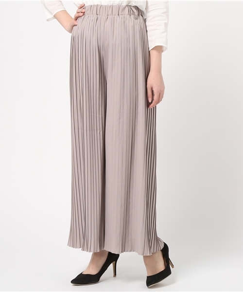 Chico（チコ）の「【再入荷】プリーツワイドパンツ（その他パンツ・レディース・オフホワイト/グレー/ピンクベージュ・FREE）」の11枚目の写真