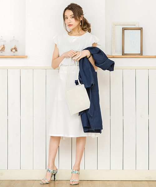 Re:EDIT（リエディ）の「ダブルベルトミュール（サンダル・レディース・ホワイト/ブルー系その他/ブラック/ピンク/ホワイト系その他/ホワイト×シルバー/ブラック×ブラック/マルチ/ホワイト×ブラック/ホワイト×ホワイト/シルバー・X-LARGE/MEDIUM/SMALL/LARGE）」の16枚目の写真